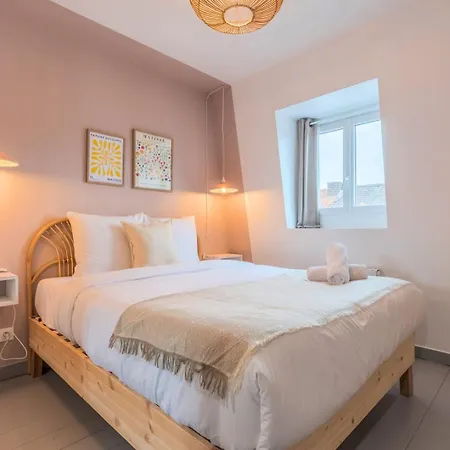 Maison 3 Chambres, Parking Gratuit & Proche Metro Semesterbostad Croix